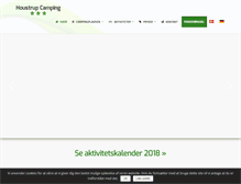 Tablet Screenshot of houstrupcamping.dk